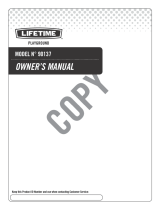 Lifetime 90137 Owner's manual