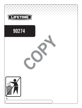 Lifetime 90274 Owner's manual