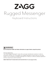 Zagg Rugged Messenger Owner's manual