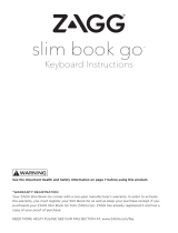 Zagg Slim Book Go Owner's manual