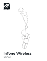 ZAGG iFrogz InTone Wireless Earphone User manual