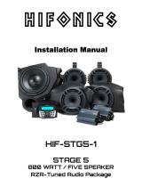 Hifonics HIF-STG5-1 Owner's manual
