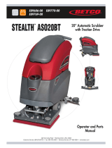 BETCO Stealth ASO20BT Owner's manual