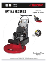 BETCO Optima XR Owner's manual