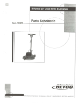 BETCO BR2500 CE Owner's manual