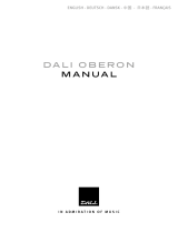 Dali OBERON 7 Owner's manual