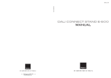 Dali CONNECT Stand E-600 Owner's manual