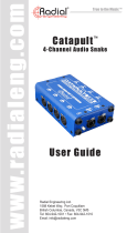 Radial Engineering Catapult Owner's manual