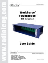 Radial Engineering Powerhouse Owner's manual