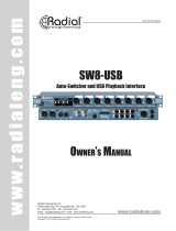 Radial Engineering SW8-USB Owner's manual