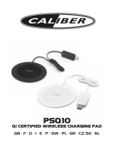 Caliber PSQ10C/W Owner's manual