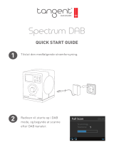 Tangent Spectrum Radio DAB+/FM Black User manual