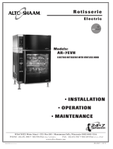 Alto Shaam AR-7EVH Operating instructions