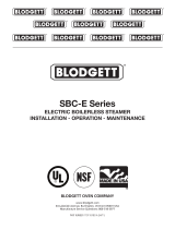 Blodgett 5E-SBC Operating instructions