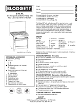 Blodgett B36D-XX Datasheet