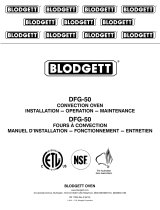Blodgett DFG-50 Operating instructions