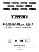 Blodgett KLS-20G Operating instructions