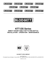 Blodgett KTT-6DS User manual