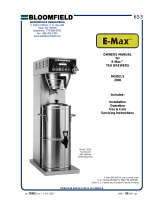 Bloomfield E-Max 2030 Owner's manual