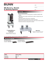 Bunn-O-Matic 1SH Stand Datasheet