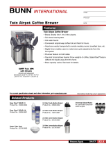 Bunn-O-Matic CWTF Twin APS Datasheet