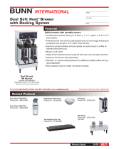 Bunn-O-Matic Dual SH Brewer Datasheet