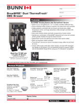 Bunn-O-Matic DUAL TF DBC Datasheet