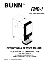 Bunn-O-Matic FMD-1 User manual