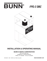 Bunn-O-Matic FPG-2 DBC User manual