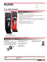 Bunn-O-Matic G2 HD Red Datasheet