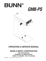 Bunn-O-Matic GMB-PS User manual