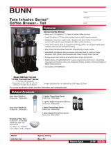 Bunn-O-Matic ICB-Twin Tall User manual