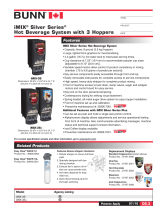 Bunn-O-Matic IMIX-3S+ Datasheet