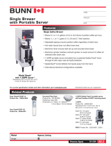 Bunn-O-Matic Single Datasheet