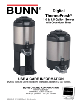 Bunn-O-Matic ThermoFresh Operating instructions