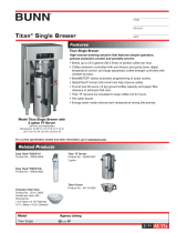 Bunn-O-Matic Single Brewer User manual