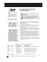 CARTER-HOFFMANN CH18 User manual