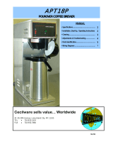 Cecilware C-2001P Operating instructions