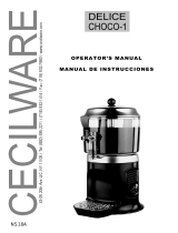 Cecilware DELICE-CHOCO-1 User manual