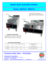 Cecilware HDEFT15 Operating instructions