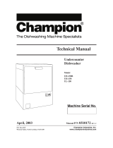 Champion UL-150 User manual