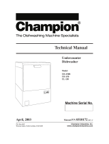 Champion UL-150 User manual