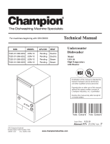Champion USN-10 User manual