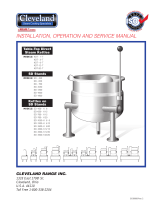 Cleveland Range KDT-12-T User manual