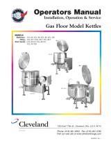 Cleveland Range KGL-60-SH User manual