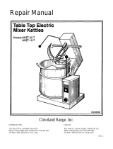 Cleveland MKET-10-T-SN2 User manual