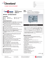 Cleveland Combi Oven-Steamer OGB-10.20 Datasheet