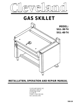 Cleveland SGL-30-T4 User manual