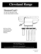 Cleveland SteamerGard WT-900 User manual