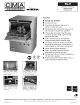 CMA Dishmachines GL-X Datasheet